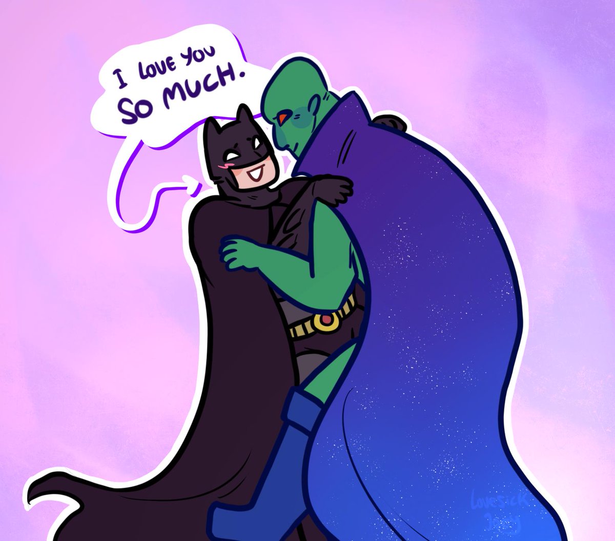 your beauty and your grace
#martianbat #batman #thebatman #martianmanhunter #dccomics #dc