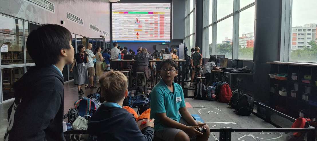 eSports@EAST attended the first Singapore International Schools eSports Tournament. #UWCSEA East students from Grade 2 to Grade 8 went head to head against students from SAS, SAIS, SJII and XCLWA in a series of🤔🤔🤔 #MK8D #DSMarioCircuit #WiiDKSummit  
Original: UWCSEA