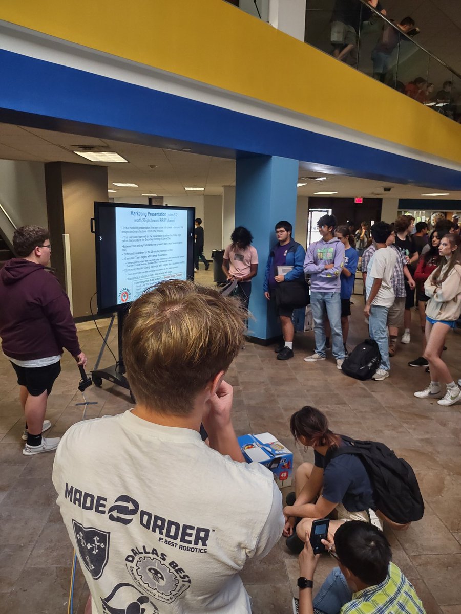 KHSBestRobotics's tweet image. BEST Robotics UIL Dallas Hub Kickoff @KHSBestRobotics #IncisionDecision  BEST of Texas Robotics BEST Robotics, Inc. #bestrobotics2023