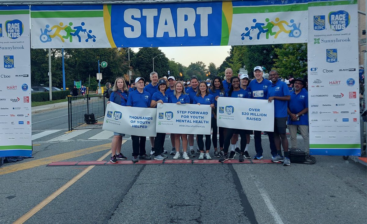 RaceforKidsTO's tweet photo. Thank you to @RBC for stepping forward for youth mental health. We are so grateful for your continued support. https://t.co/JagtoWN40M