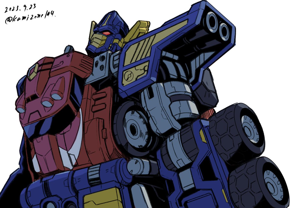 「・伝説"Optimus Prime/Armada"#TF版1時間お絵描き企画 」|かみぞののイラスト