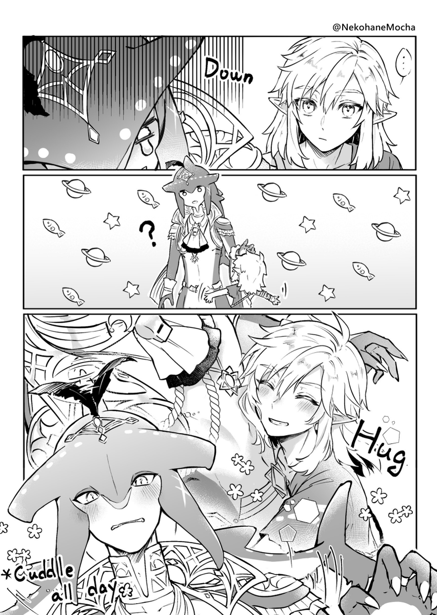 Fluffy #sidlink #TOTK #シドリン 