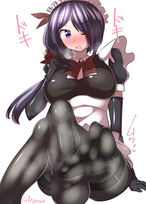 「……なんだよ?///」     
黒タイツメイド有明チャン(ˇωˇ)   
進水日おめでとう!(連続1296日目           
#艦これ版真剣お絵描き60分一本勝負_20230923 
#艦これ版深夜の真剣お絵描き60分一本勝負 
#めび環んどろ #10000日チャレンジ 