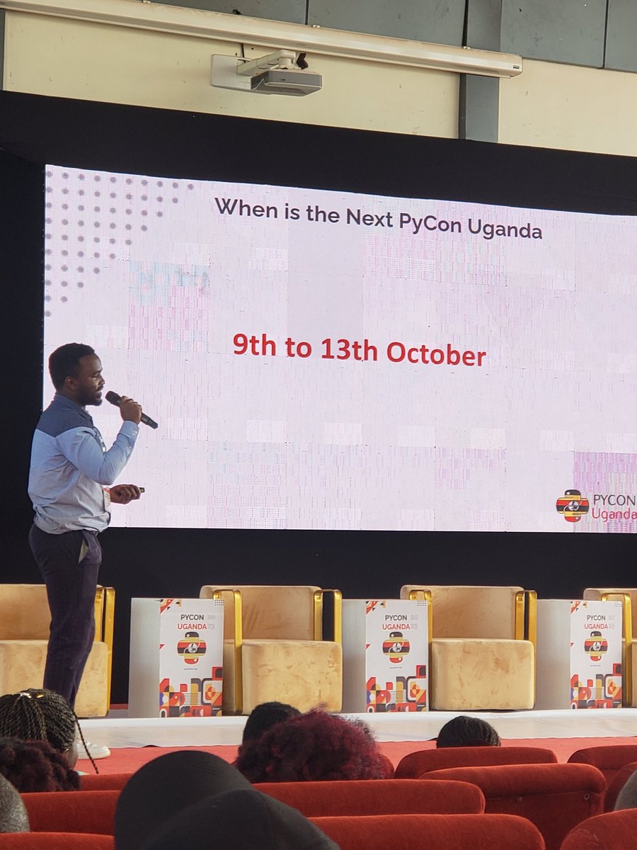 pykampala's tweet image. PyConUG 2024 dates have been announced 🥳🥳🥳🥳
#PyCon #PyConUganda2023 #PyConUG @pyconuganda