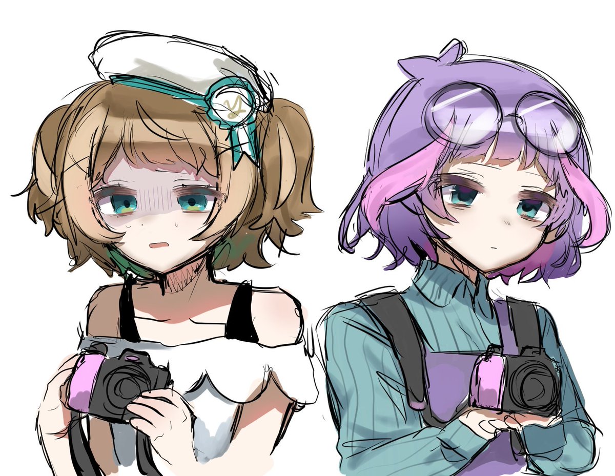 pl6S7QoZjc21775's tweet photo. げーむえんまんがえんでお互いが脱落した後のリアクションわかるのいいよね 👗📸推しにやさしいなあ( https://t.co/B99gjVxYZ9