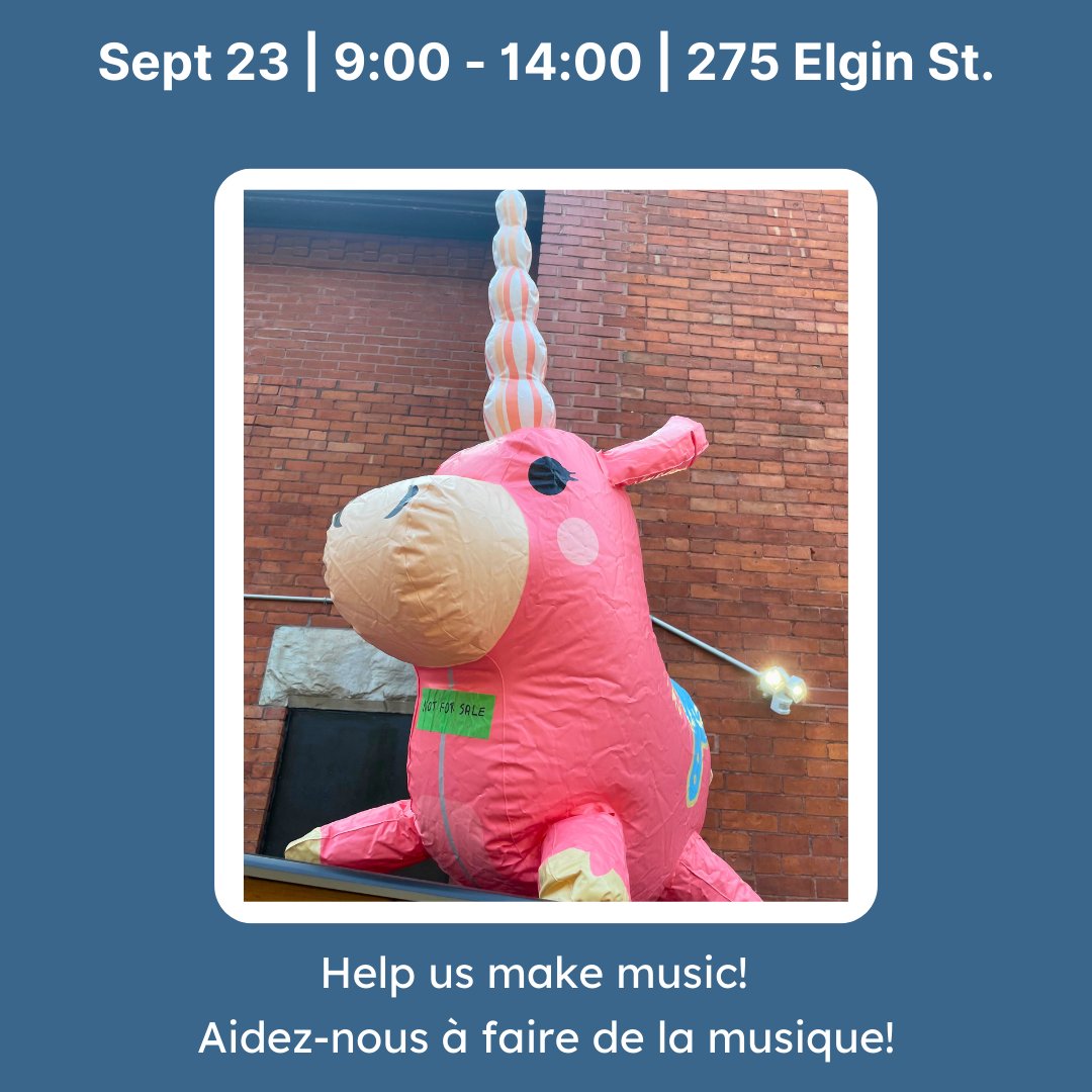 Today! Sept 23 from 9am to 2pm! Elgin &amp; Somerset