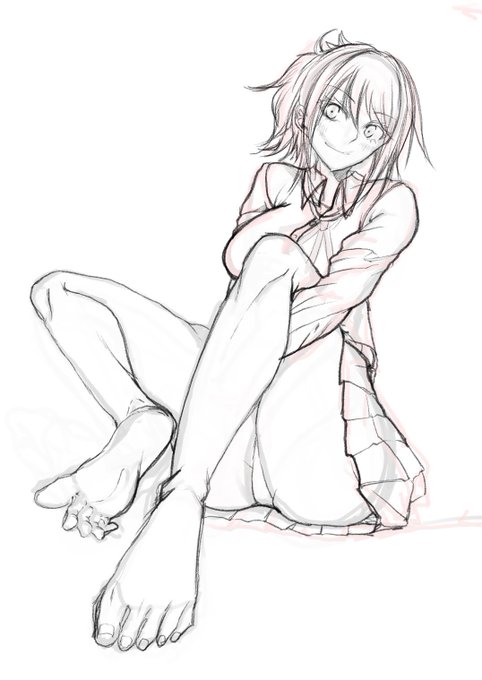 愛さん描いてる。 