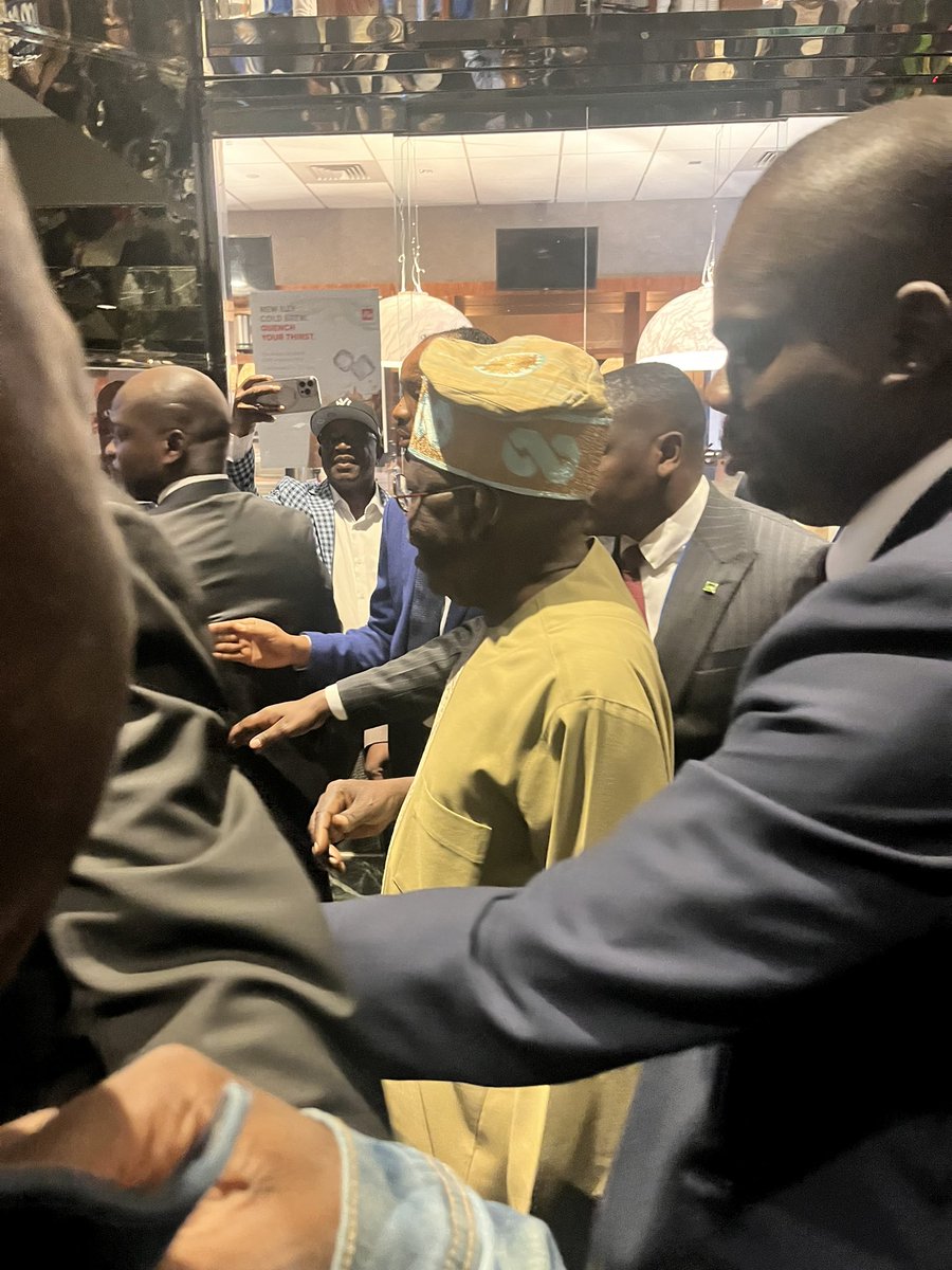 vincentadeoba's tweet photo. I had a rare opportunity to connect with Chief Adewale Tinubu of Oando Plc, Chief Wale Edun, Nigeria's finance minister, and President @akin_adesina of @AfDB_Group in New York on Wednesday after President Tinubu @officialABAT town hall meeting with Nigerian diaspora in New York. https://t.co/ZJARyTi6td