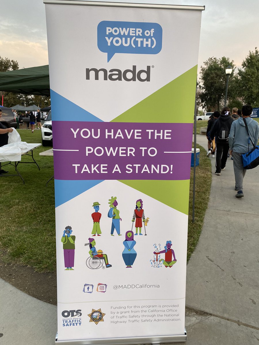 Out supporting MADD and those that have been impacted by drunk drivers. Great to see all the support, but a sad to know that we will be out here again next year supporting those that will lose loved ones this year to drink and impaired driver😞