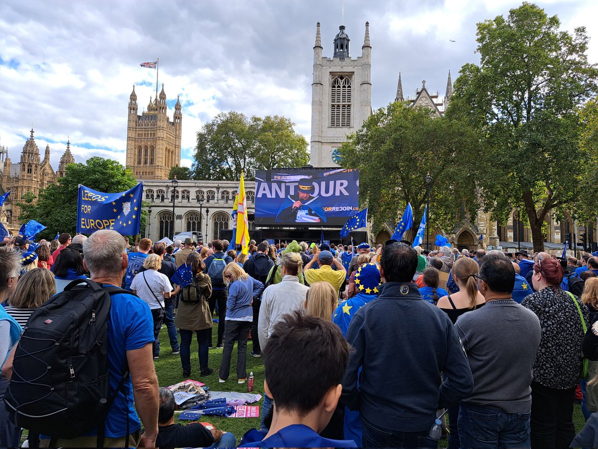 iain4europe's tweet photo. Steve Bray speaking to the #MarchForRemain rally outside Parliament https://t.co/NnzRqF2ZcH