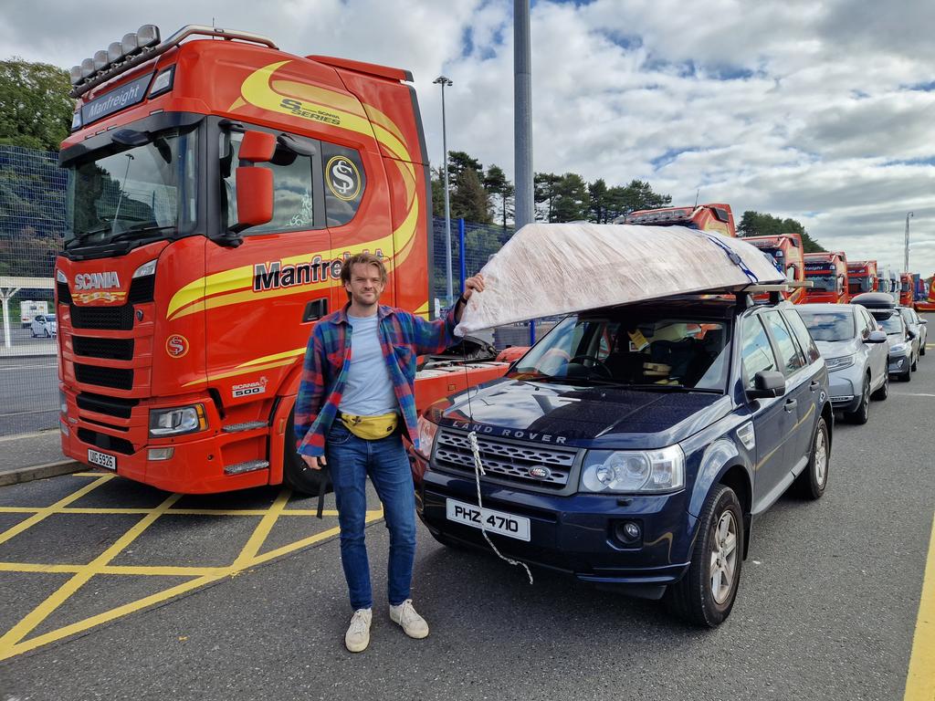 Boat wrapped up and waiting for the ferry home!