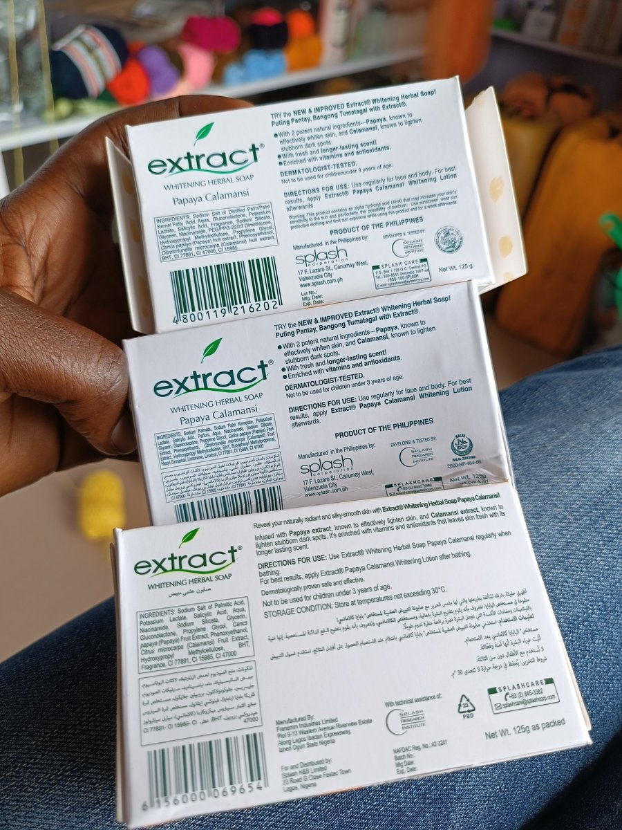 SlipStitch_'s tweet photo. If #500 card isn't too small for you, show me the original extract soap Philippine from the picture and be the winner here #extract https://t.co/5NVTGbaEgx