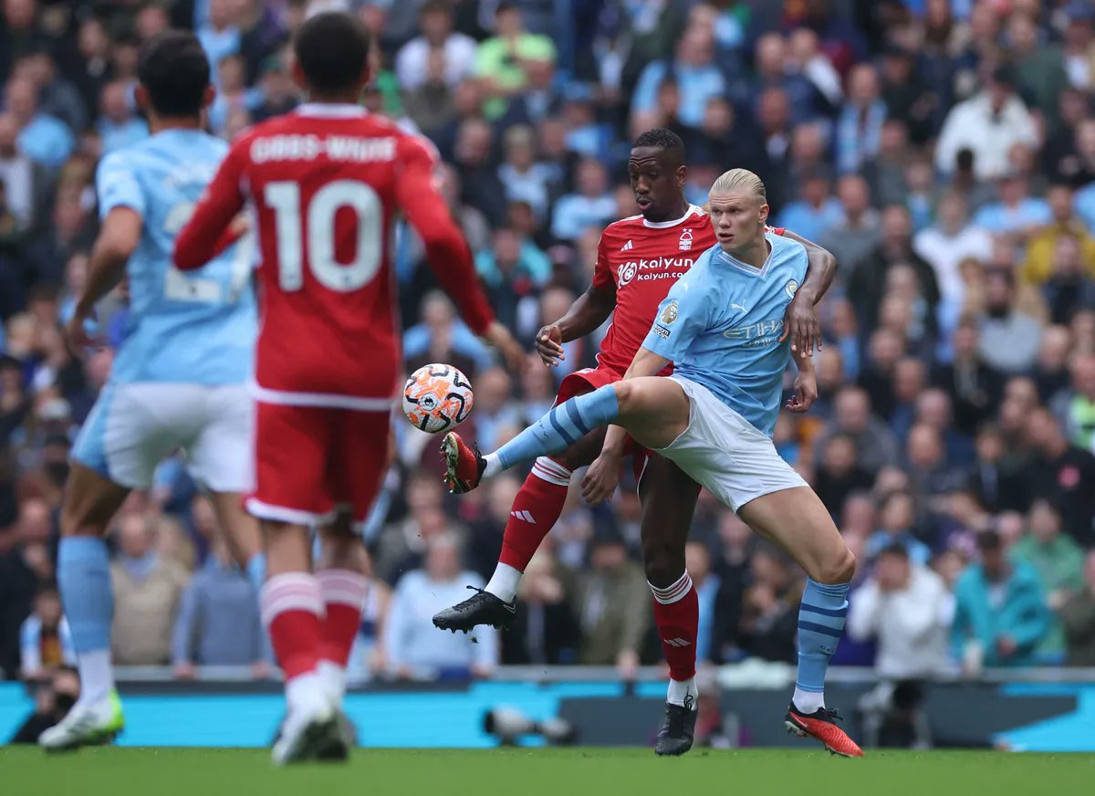 SakdaBuungau's tweet photo. Goal!!!!!!14" Erling Haaland (Manchester City) header
Manchester City 2-0 Nottingham Forest
#PremierLeague #SKBA #PY https://t.co/KnDLwZnNCE