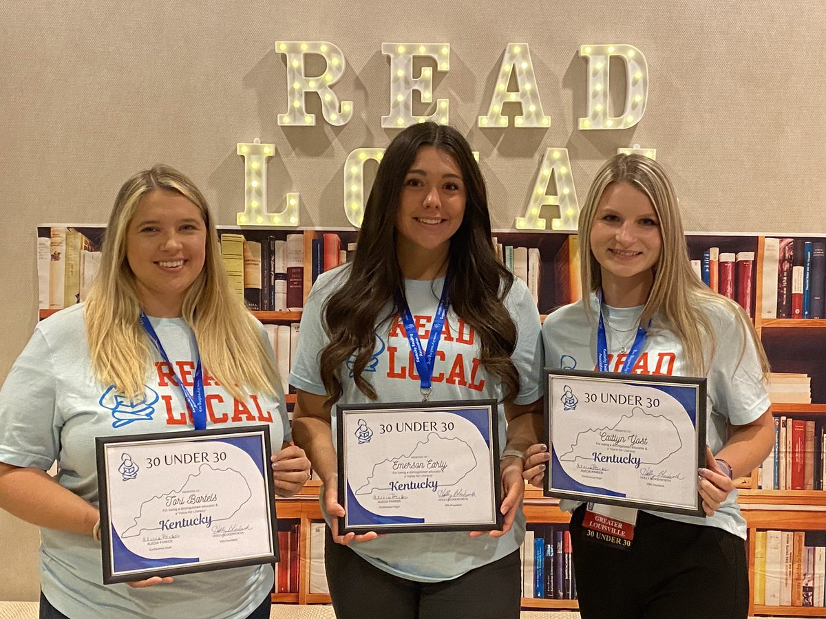30 under 30 Award ⭐️ <a href="/MsEarlysFalcons/">Ms. Early</a> <a href="/BartelsNThird/">Tori Bartels</a> #kcsdropedintoreading #kyreading #kcsdlitleaders