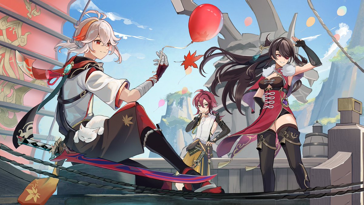 <a href="/HoYoFair_0/">HoYoFair</a> の”Stories Because of You”に万葉北斗平蔵のイラストで参加させていただきました！✨
素敵すぎるクリエイターさん達とご一緒できて感激です😭✨
どの作品も最高でした…！

#HoYoFair #Hoyofair2023 #genshinimpact