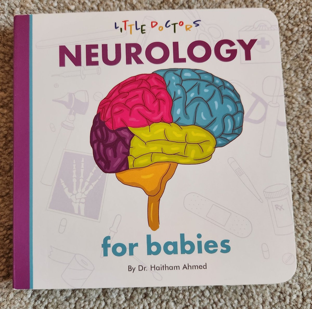 AbbyMetzlerMD's tweet image. Headed to a baby shower - hope there&apos;s not too many duplicates in the book collection. #essentialreading #neurology