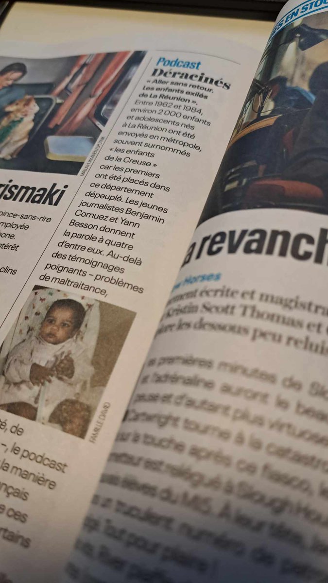 Avec <a href="/ybesson9/">Yann Besson</a>  Notre podcast "Aller sans retour" fait partie des coups de coeur de la semaine de <a href="/LaCroix/">La Croix</a> 🙏
Il est toujours dispo en écoute ici 👇
la1ere.francetvinfo.fr/podcast-aller-…