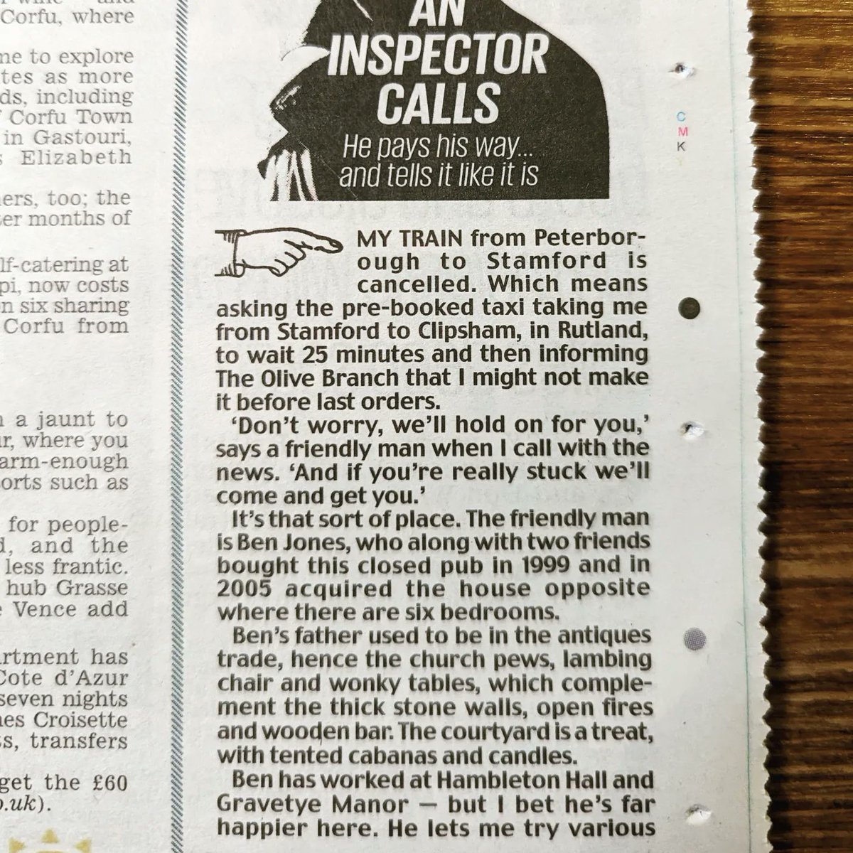 Wow...great review in today's <a href="/DailyMailUK/">Mail+</a>