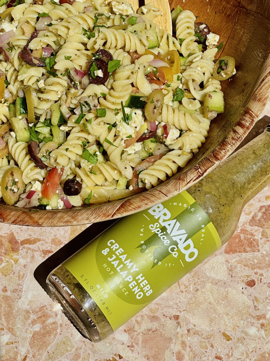 NEW: Creamy Herb &amp; Jalapeño Pasta Salad! Make it with us! 👉 instagram.com/reel/CxiYN5oLd…