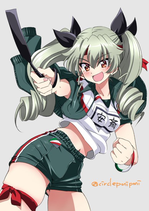 #過去に伸びた1枚を載せてまた伸びるのかチャレンジ
ぼくのかんがえたアンツィオ高校指定体操服 