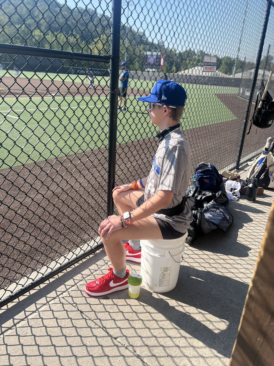 Talk about a WIN to start the day!!! We are so excited and thankful to be able to welcome <a href="/GraysonPope2/">Grayson Pope</a>, and family, back to the dugout this morning! An incredible story of perseverance and God’s blessings. Not done yet, G! #Excel4Life #Pray4Gray