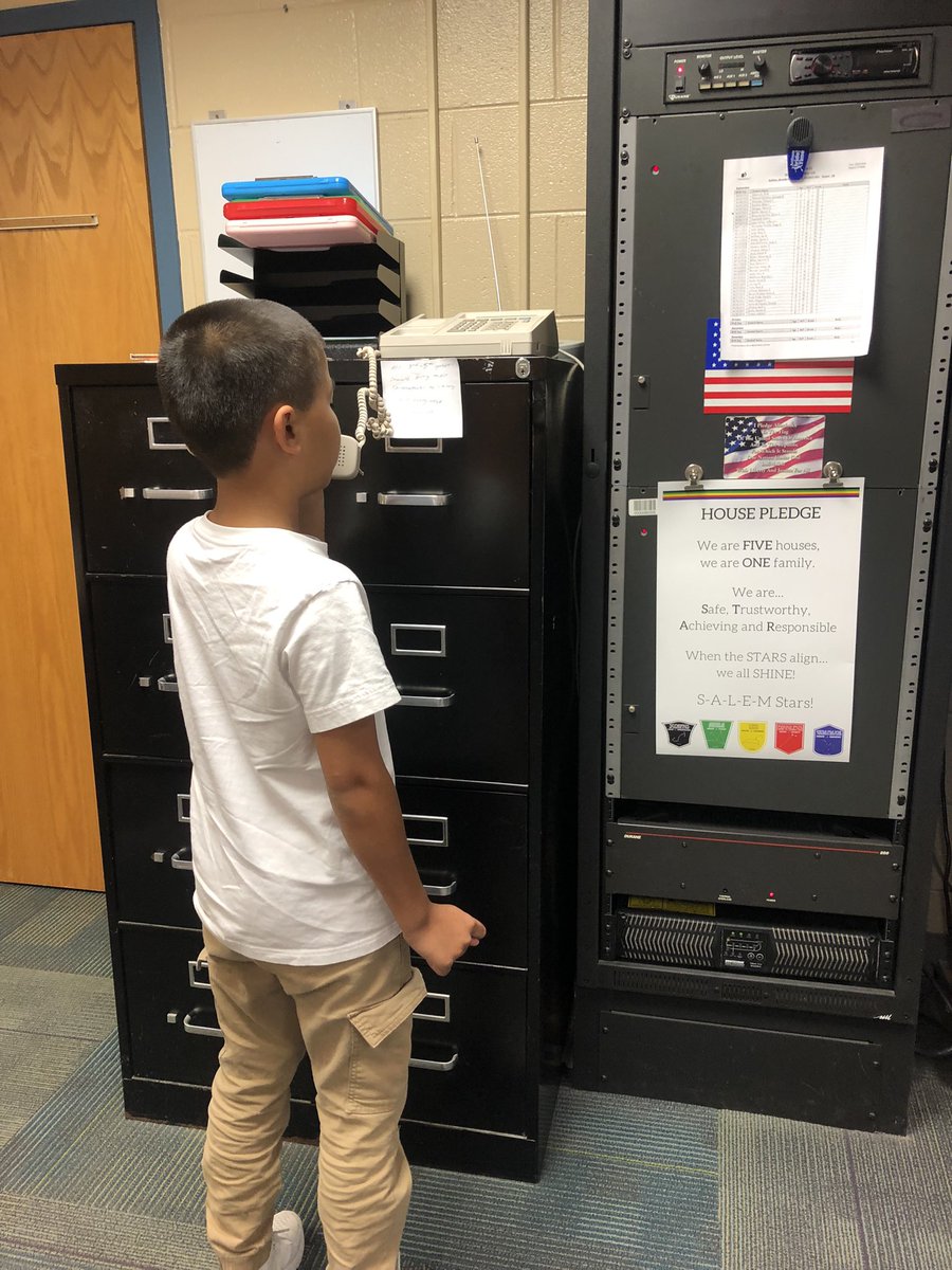 M. True Salem Elem. ESOL🌎 (@mtrue814) on Twitter photo SO PROUD of these House Captains for stepping up to take on the first week of student announcements. Some had to step out of their comfort zone but they ALL did a great job!! A new group is up next week. #fivehousesonefamily
#housesystem #housecaptains #shineon <a href="/SCESStars/">Salem Church Elementary</a> SO PROUD of these House Captains for stepping up to take on the first week of student announcements. Some had to step out of their comfort zone but they ALL did a great job!! A new group is up next week. #fivehousesonefamily
#housesystem #housecaptains #shineon <a href="/SCESStars/">Salem Church Elementary</a>