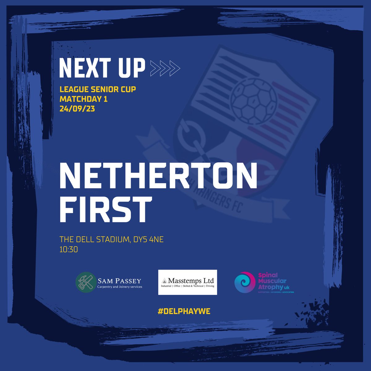 Delph Rangers FC (@delphrangersfc) on Twitter photo Tomorrow we face <a href="/1nethertonfc/">NethertonFC</a> in our first outing in this seasons League Senior Cup.
Come and support the lads💪🏻 Tomorrow we face <a href="/1nethertonfc/">NethertonFC</a> in our first outing in this seasons League Senior Cup.
Come and support the lads💪🏻