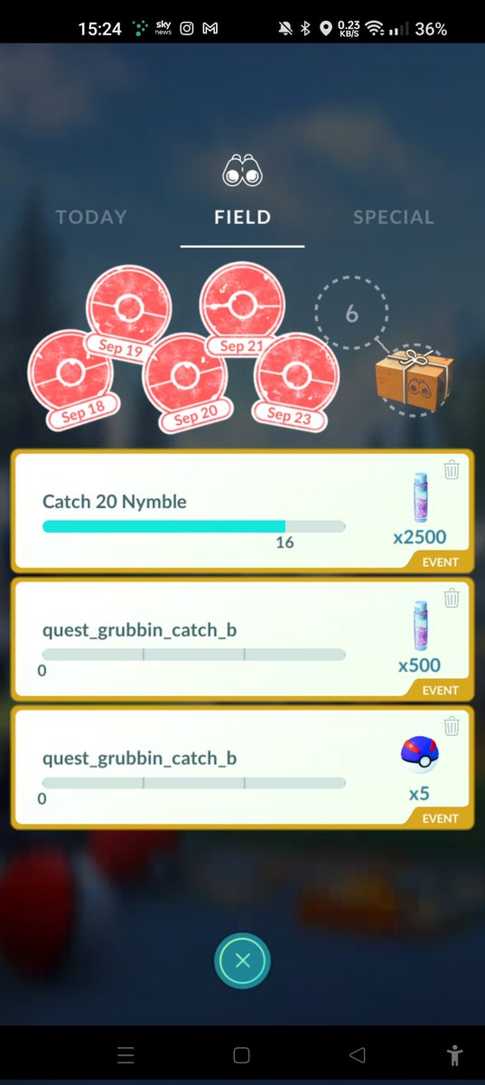 Katheaven1's tweet photo. @PokemonGoApp @pokemonhelp247  anyone else having this issue? https://t.co/AsSOZNvWkT