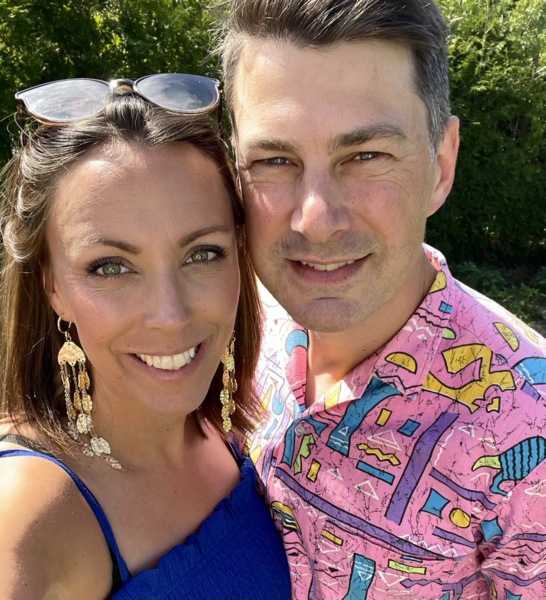 Happy engagement anniversary to us. 
I must be the luckiest man on earth. 15 years together with this amazing woman❤️