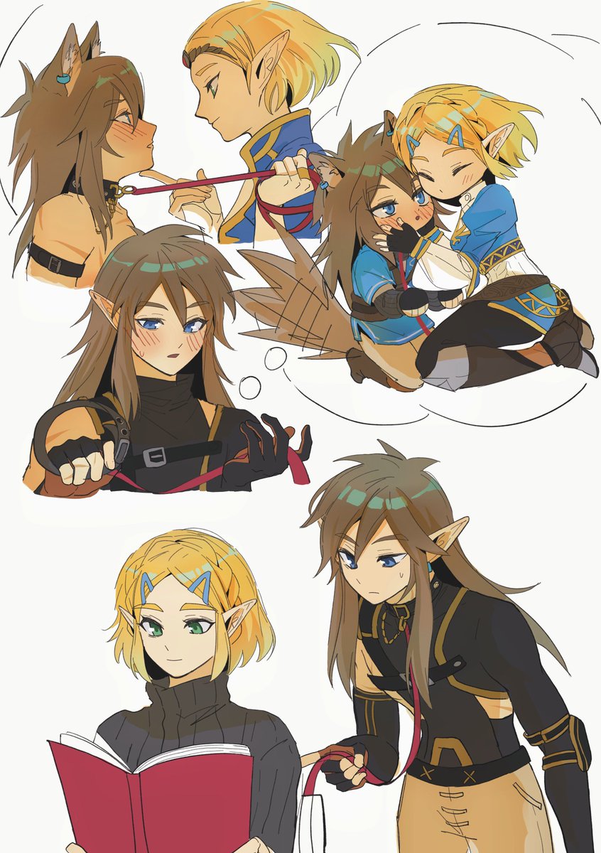 Cyanmooon's tweet image. 推特就单发吧
#zelda #zelink #totk #リンゼル