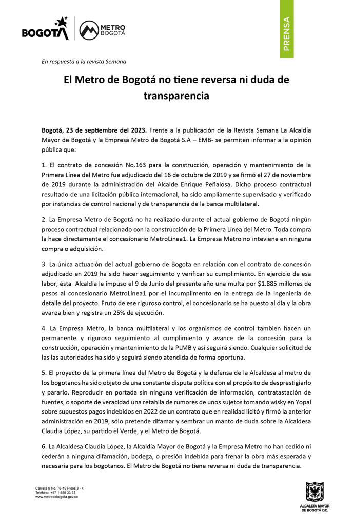 Claudia López Hernández tweet media