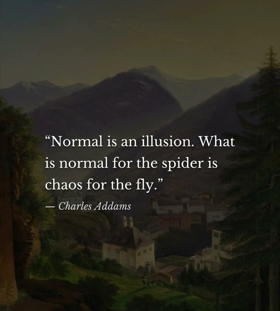 Powerful! #Normalisanillusion #RTphilosophors #charlesaddams