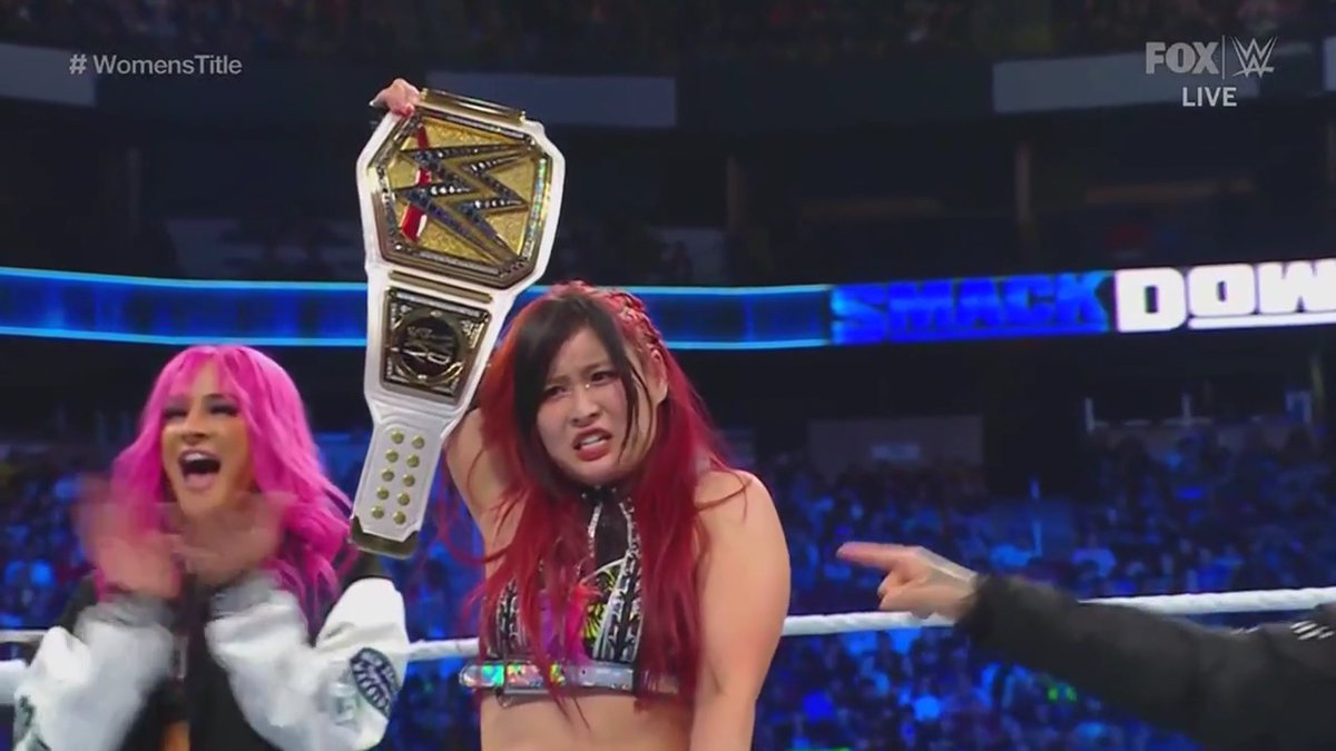 IyoSkySourceCOM's tweet photo. HQ #Smackdown Screencaptures: https://t.co/k72WVPn4Io
#IyoSky #GeniusOfTheSky #DamageCTRL #WWE 

(@Iyo_SkyWWE) https://t.co/DbcbleKSxG