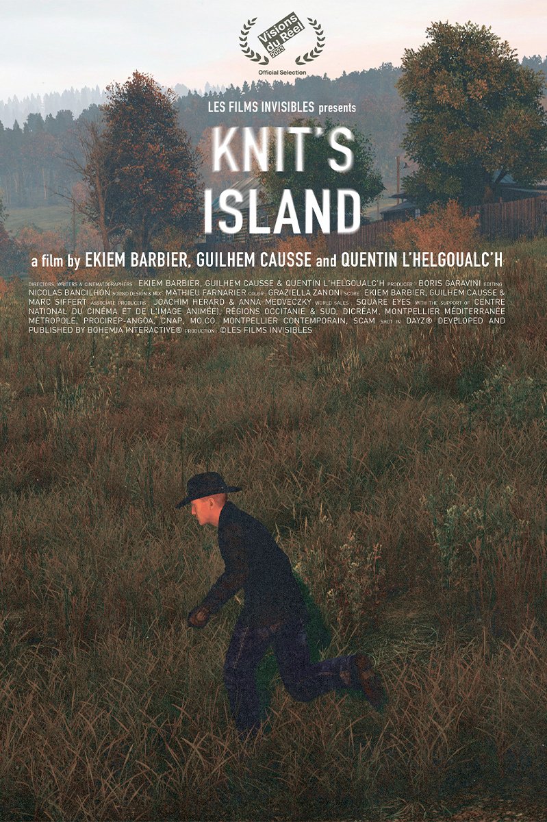 nejimakikoibumi's tweet photo. オタワ長編コンペノミネートのフランスのアニメ映画『Knit’s Island』。全編オンラインゲーム「DayZ」内で撮影したという作品。ついにゲーム映像を使って長編作品を作った映画が現れた。 https://t.co/17xkO77h4P