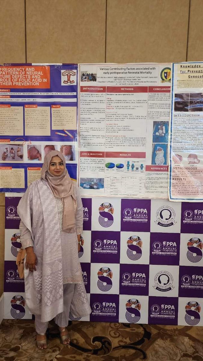 paeds_2's tweet photo. Dr Maliha Nadeem final year resident of pediatric surgery presented poster in "THE PPA PUNJAB SYMPOSIUM" https://t.co/AfmatpUnHj