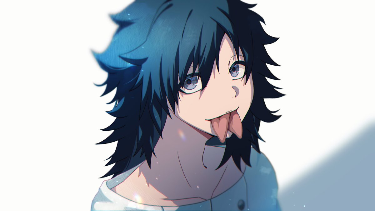 冨岡義勇 「 」|スミレのイラスト