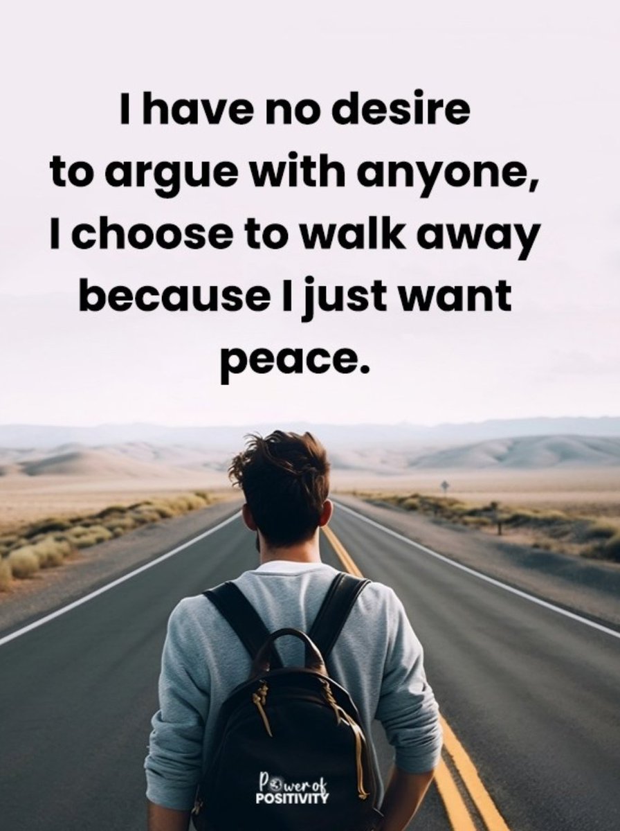 Kbashige1's tweet image. This is the place i am in my life! Walk and keep walking if it doesn't give u peace! My peace of mind is paramount!