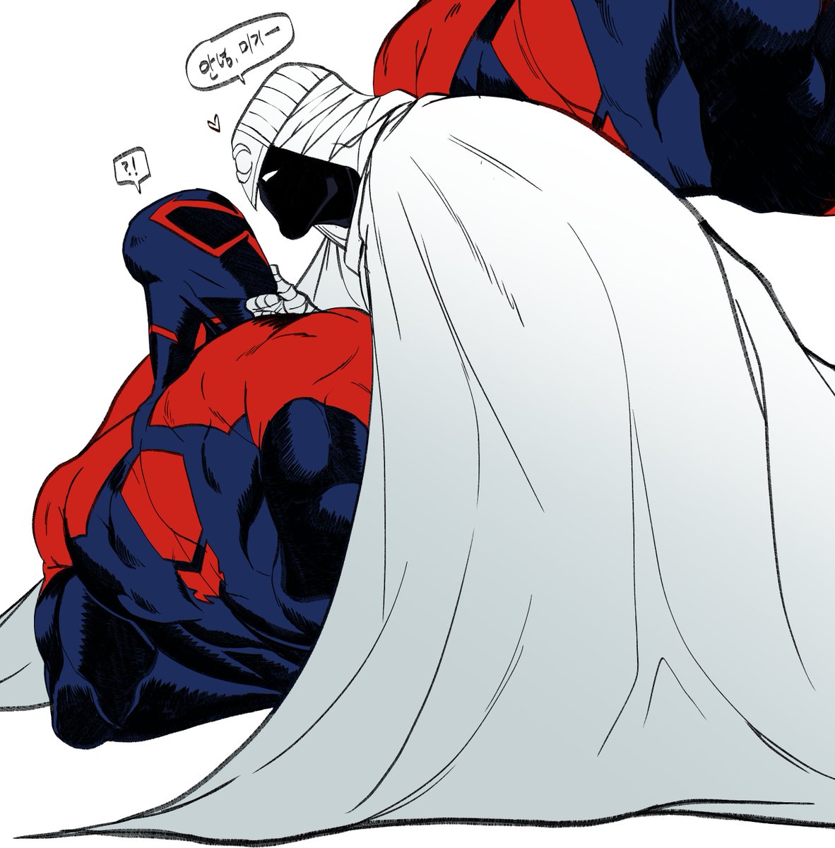 🌙x🕷️
젴미겔
슈트를 어쩌지..하다 가려버리는 나의...불성실함...