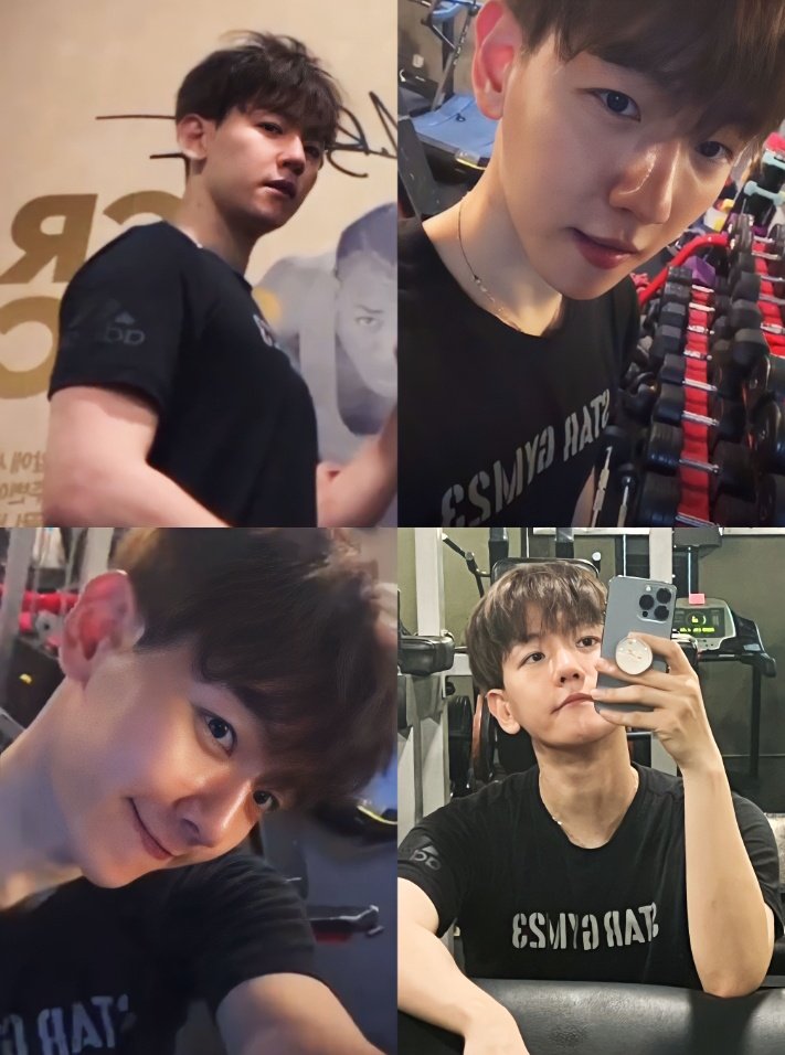 BBHLOOK__'s tweet photo. Baekhyun looks so good today !🫠 https://t.co/XmfGGTdrvs