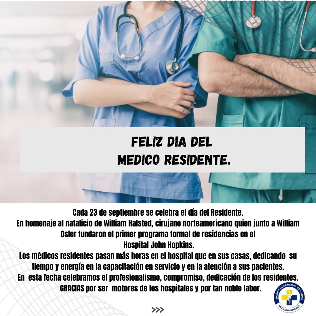 InternaLuque's tweet image. Feliz Día del residente!!!