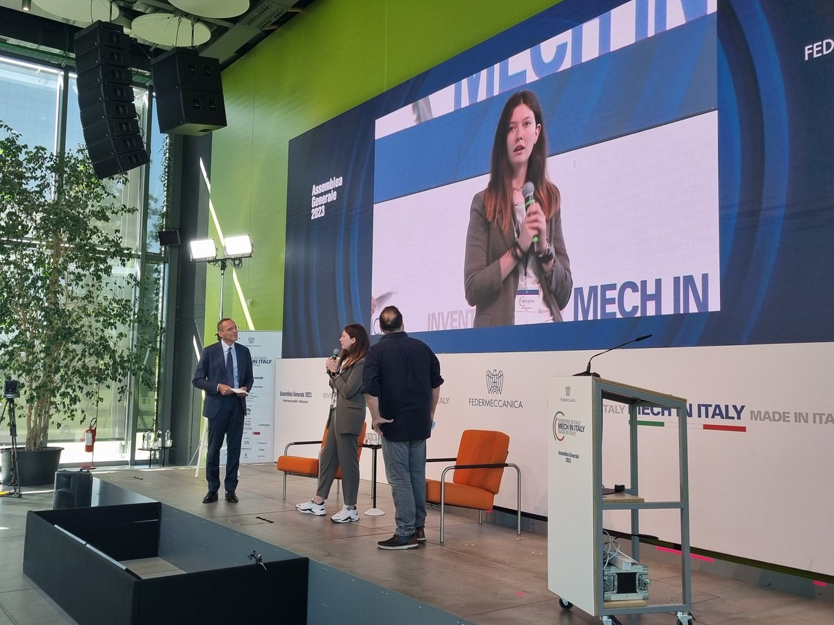 FEDERMECCANICA (@federmeccanica) on Twitter photo 🗣️Ascoltiamo #MassimilianoBruno e la storia della giovane influencer " #STEM " #GretaGalli , testimonial della campagna culturale e di comunicazione “Generazione Meccatronica” lanciata dal VP #Federmeccanica <a href="/Diego_Andreis/">Diego Andreis</a>
#GenerazioneMeccatronica #MechInItaly 🗣️Ascoltiamo #MassimilianoBruno e la storia della giovane influencer " #STEM " #GretaGalli , testimonial della campagna culturale e di comunicazione “Generazione Meccatronica” lanciata dal VP #Federmeccanica <a href="/Diego_Andreis/">Diego Andreis</a>
#GenerazioneMeccatronica #MechInItaly