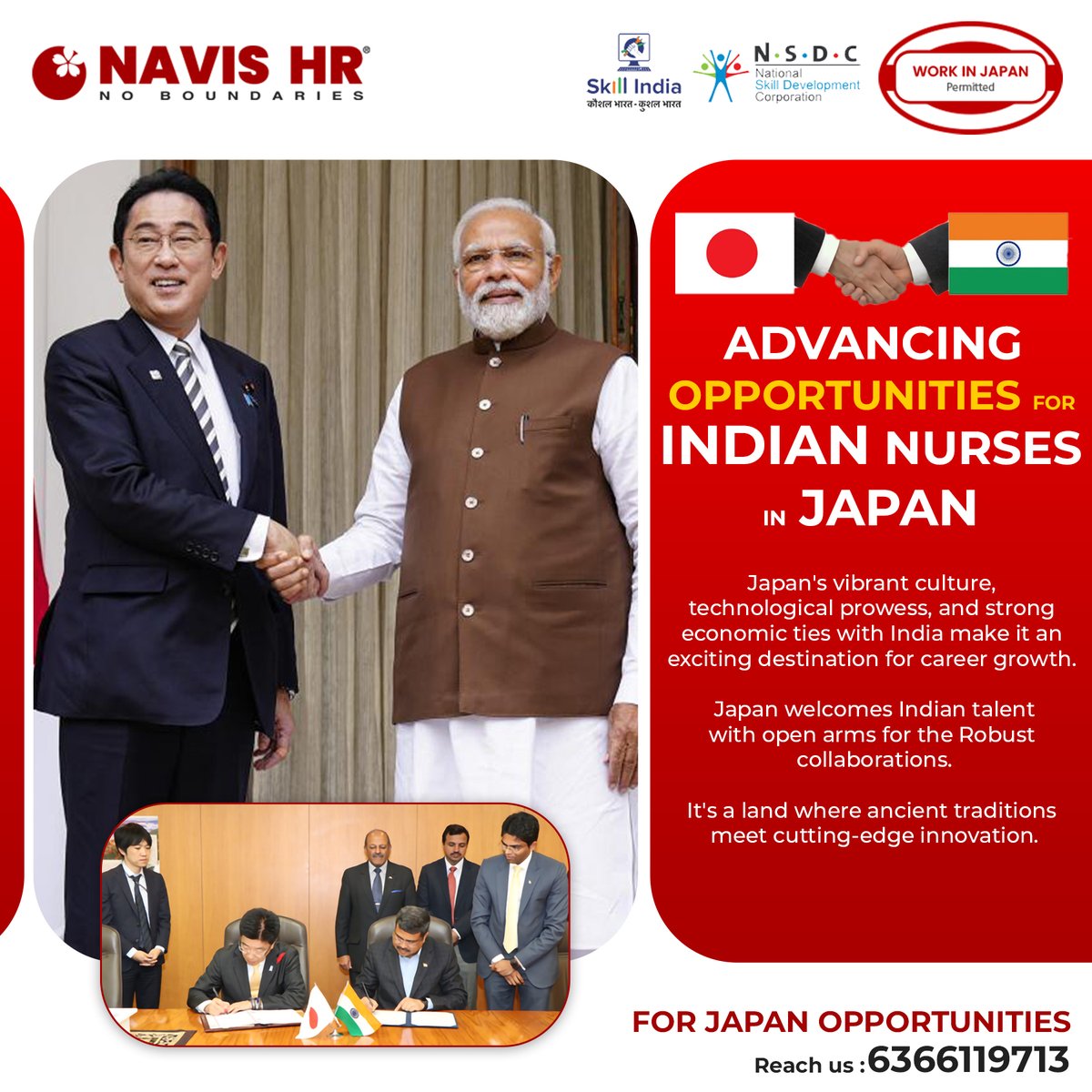 Japan's vibrant culture, technological prowess, and strong economic ties with India make it an exciting destination for career growth. Japan welcomes Indian talent with open arms innovation. #JapanIndiaPartnership #NursingCareers #GlobalOpportunities
navishr.com