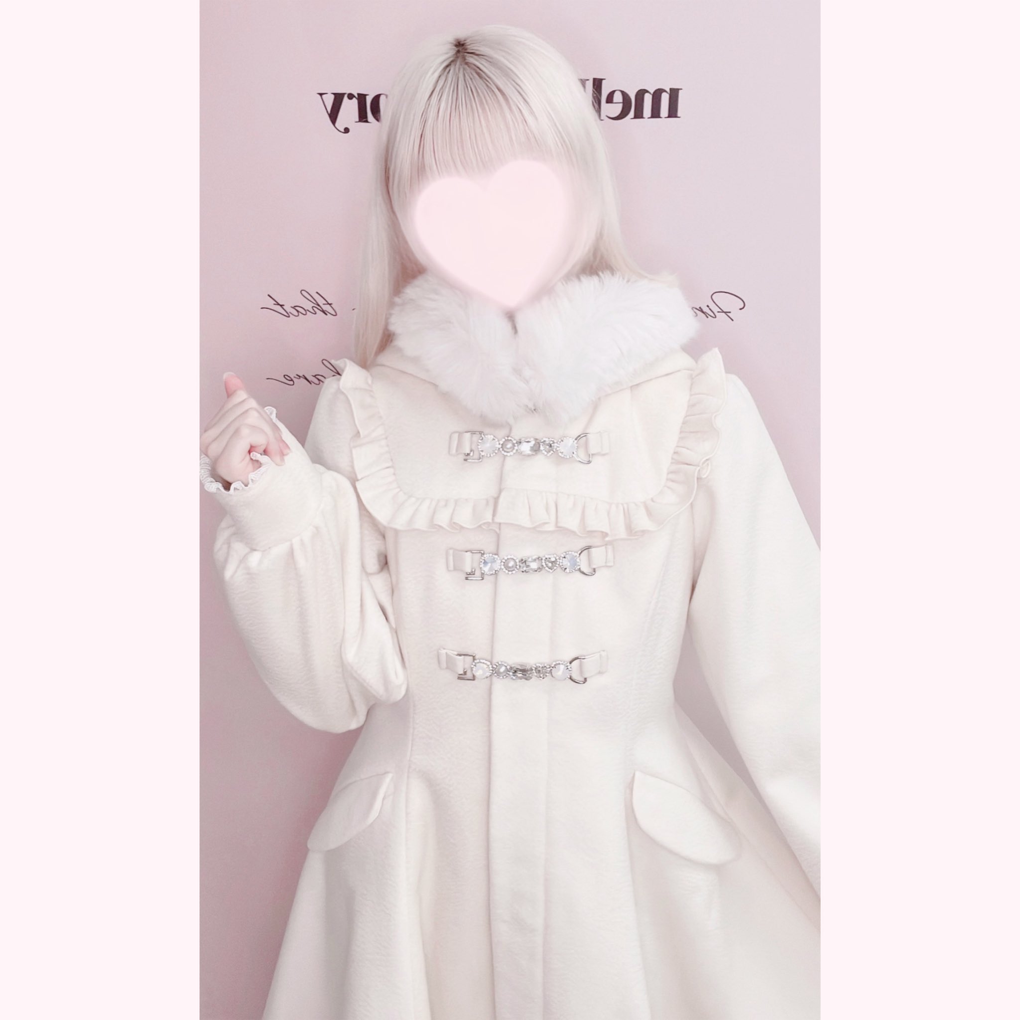 mellfymemory Love sweet jewel duffle コート ♡゛ on X: 