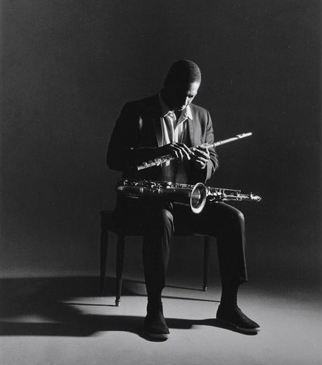 Today marks what would have been the 97th birthday of the legendary saxophonist, composer, and bandleader John William Coltrane. photo: Chuck Stewart