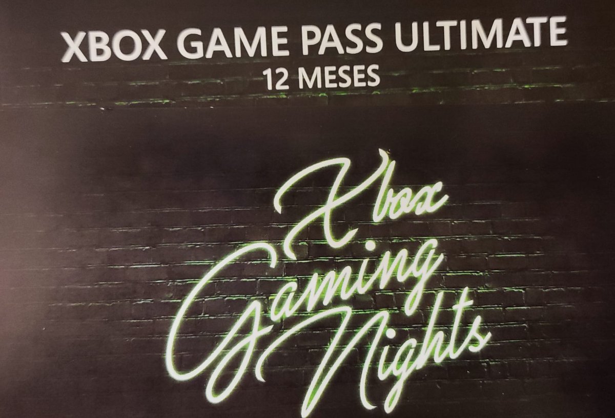 MondoXboxEsp's tweet image. Sorteo 12 meses de #XboxGamePass Ultimate:
➡️Seguirme
🔄Repost
🗣️comenta con tu juego favorito de Game Pass
Persona ganadora el último dia de septiembre.
Suerte a todo el mundo!