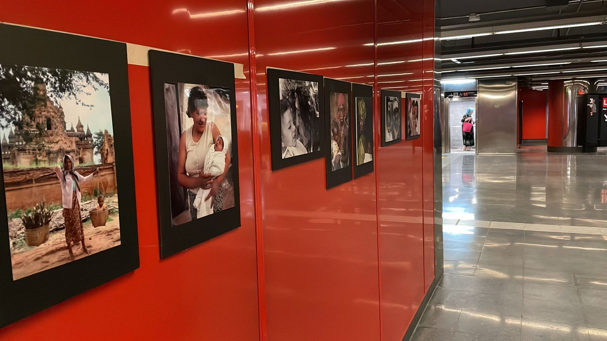 També ens trobareu al vestíbul del Metro d'Arc de Triomf! 

#associat2023