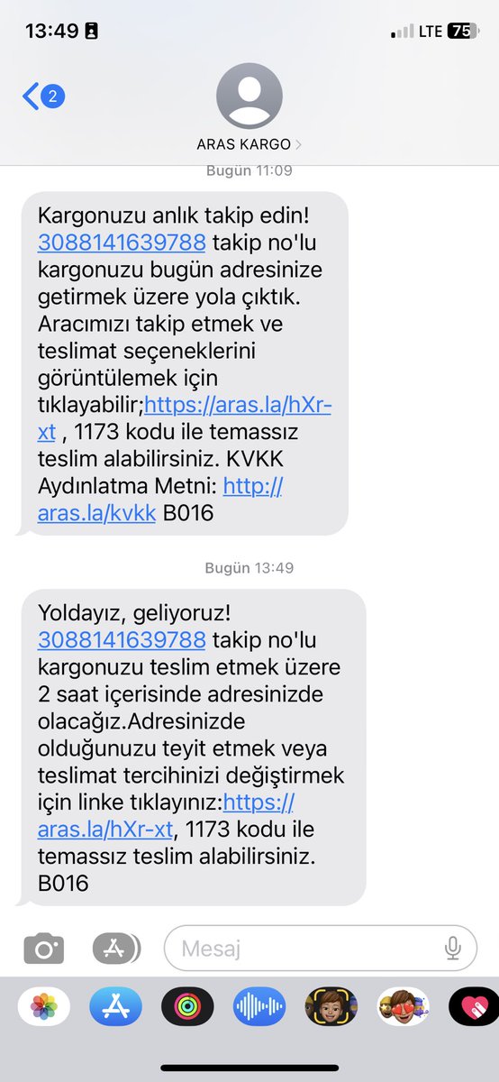 Kargodan 111 tl ücret alınca böyle oluyor demek ki hizmet