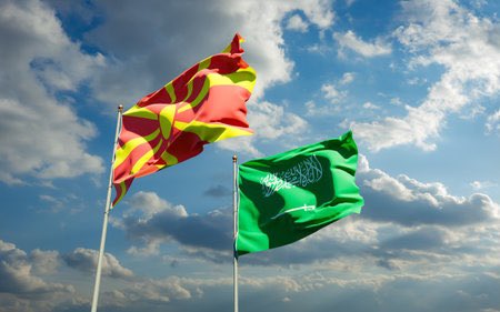 MFA_MKD's tweet photo. Happy National Day to our colleagues &amp; friends from #SaudiaArabia with sincere wishes for well being &amp; prosperity. 

Looking forward for further advancement of the 🇲🇰🇸🇦 relations. @KSAmofaEN https://t.co/zLxC2y9k8r