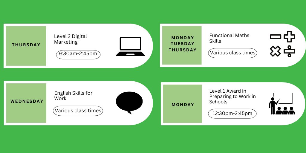 We have still adult courses available to study from Withington Adult Learning Centre. 🏢
Find out more here: manadulted.org.uk/course-applica…