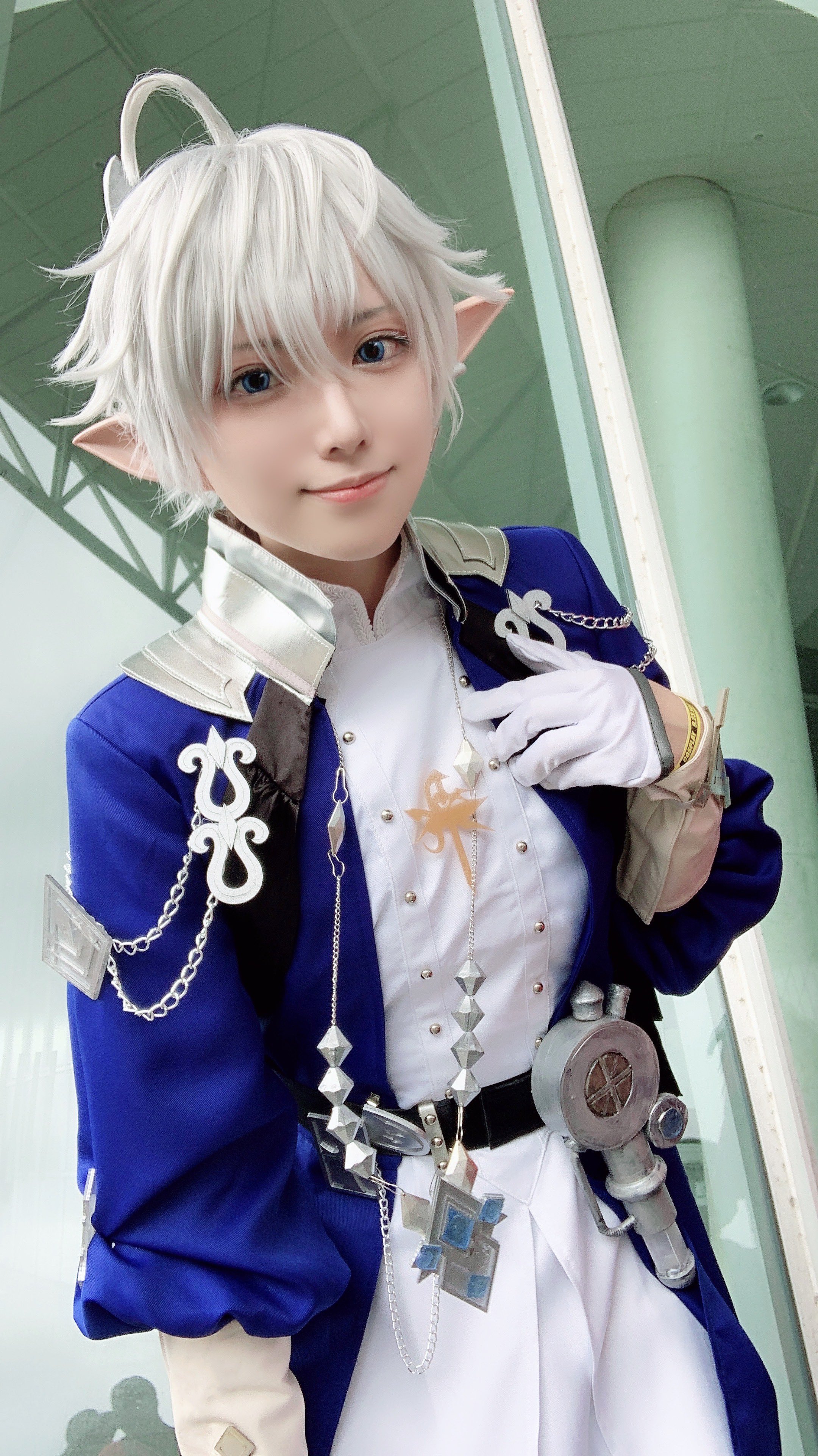 FF14 アルフィノ コスプレ 衣装 ウィッグ FF14 アルフィノ コスプレ